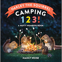 Oakley The Squirrel - Camping 123 Board Book  