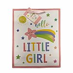 Hello Little Girl Large Gift Bag