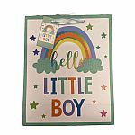 Hello Little Boy Large Gift Bag