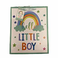 Hello Little Boy Large Gift Bag