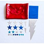 Superfly Kids Design Your Own Cape Kit - Red 