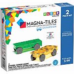 Magna-Tiles Cars Expansion Set.