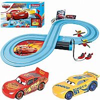 Carrera First Disney Pixar Cars Race of Friends Beginner Slot Car Racing Track Set.