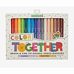 Color Together Brush and Fine Tip Markers.