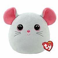 Catnip - Grey Mouse Squish-A-Boo