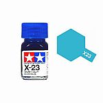 Gloss Clear Blue - X-23 - Tamiya Color Enamel Paint