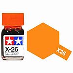 Gloss Clear Orange - X-26 - Tamiya Color Enamel Paint