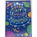 Constellation Cake Birthday Card