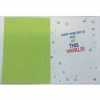 Constellation Cake Birthday Card