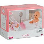 Corolle Bathtub and Shower for 12 - 14 inch dolls 