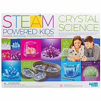 Steam Powered Deluxe Kids Crystal Science Kit.