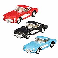 Diecast 1957 Corvette - Assorted 