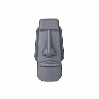 Grey Giant Shaped Silicone Chewable Pencil Topper