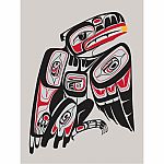 Raven by Paul Windsor Folding Greeting Card  