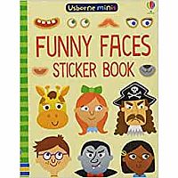 Funny Faces Sticker Book  