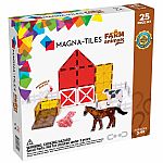 Magna-Tiles Farm Animals - 25 Piece Set