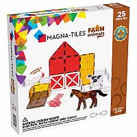 Magna-Tiles Farm Animals - 25 Piece Set 