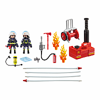 City Action: Firefighters with Water Pump - Retired