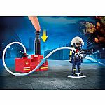 City Action: Firefighters with Water Pump - Retired