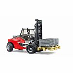 Linde HT160 Forklift w/ Pallet and 3 Pallet Cages