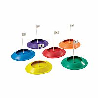 Rubber Golf Putting Cups - Set of 6 