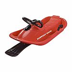 Downhill Derby Kid's Snow Sled - Red 