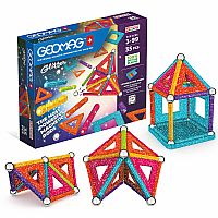 Geomag Classic Magnetic Construction Toy - Glitter, 35 pcs 