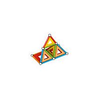 Geomag Classic Magnetic Building Toy - Supercolor Panels, 35 pcs