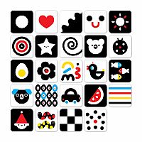 High Contrast Baby Cards - For Ages 0m+ & 3m+.