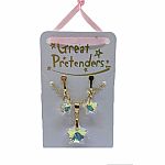Boutique Holographic Star Necklace & Earrings Or Ring