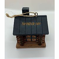 Log Cabin Ornament - Thunder Bay Souvenir