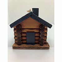 Log Cabin Ornament - Thunder Bay Souvenir