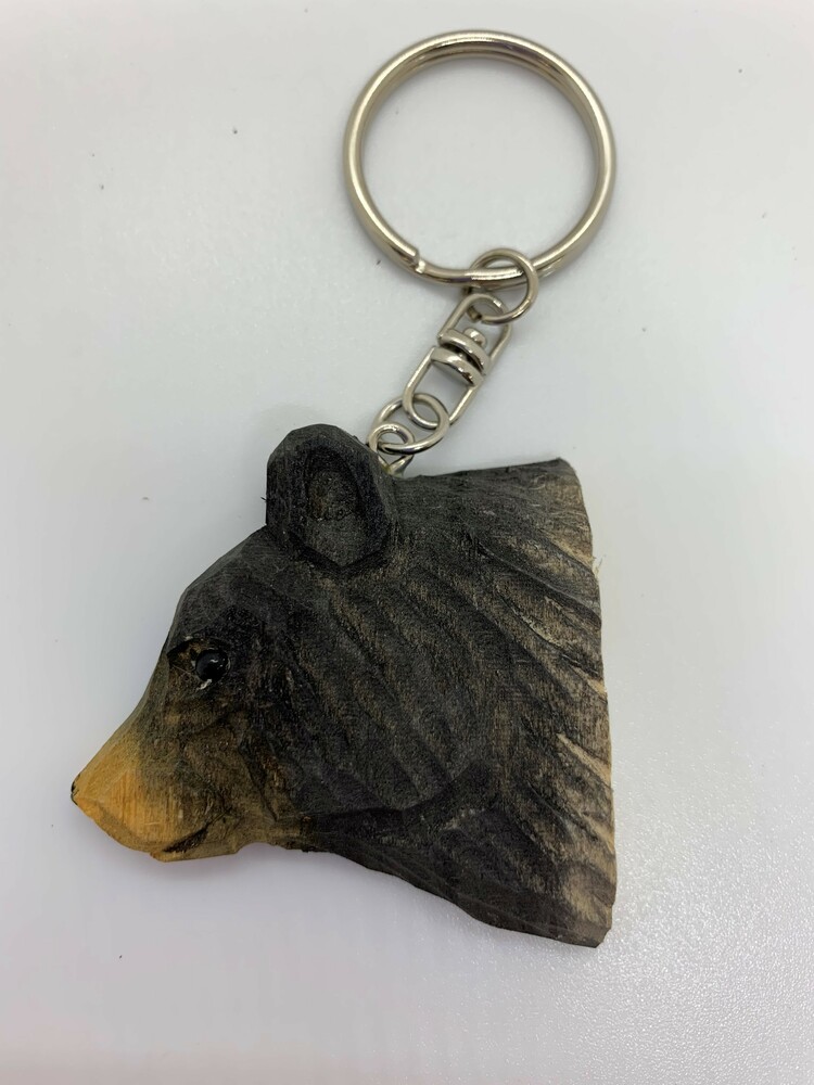 Wooden Bear Key Chain Toy Sense
