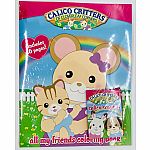 Calico Critters Cloverleaf Coloring Book with Crayons. 