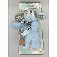 Lil' Waggles Blue Puppy Paci Holder - Bearington Baby Collection
