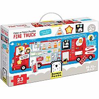 Make-A-Match Fire Truck Puzzle