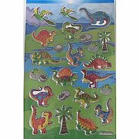 Woody's Stickers - 3D Dinosaur Stickers