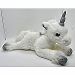 Silver Unicorn Plush 