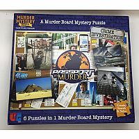 Murder Mystery Party Case File Puzzle: Passport to Murder