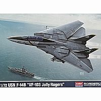 USN F-14B 'VF-103 Jolly Rogers' 1:72 Scale Plastic Model Kit