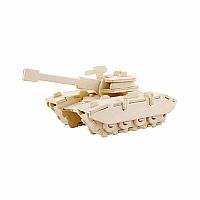 Tank - 3D Wooden Puzzle