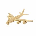 Civil Airplane - 3D Wooden Puzzle