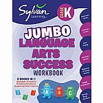 Sylvan Grade K Jumbo Language Arts Success Workbook.