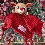 Baby's First Christmas Rudolph the Red-Nosed Reindeer Blanket