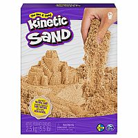 Kinetic Sand - 2.5 kg Box, Brown  