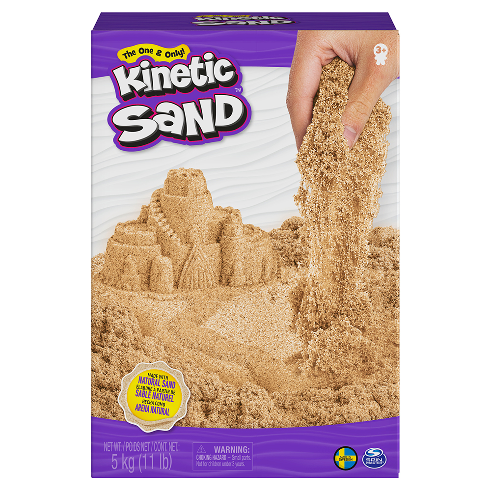 Kinetic Sand - 5kg Box, Brown - Toy Sense