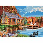 Adult Paint by Number - Loon Lake