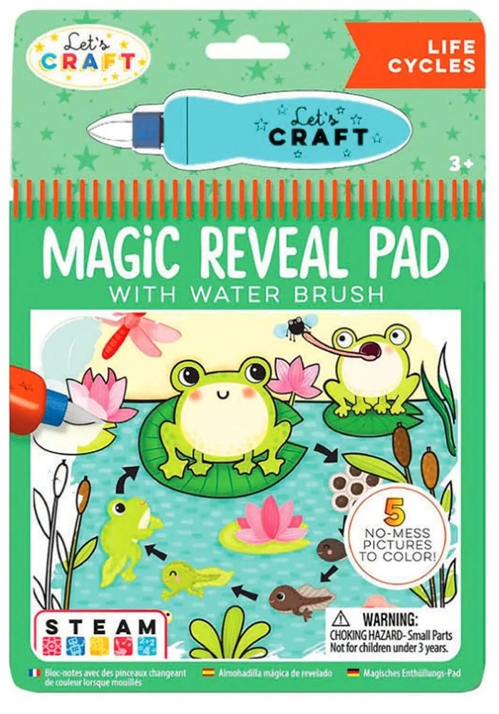 Magic Water Reveal Pad A Assortment Toy Sense