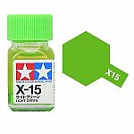 Gloss Light Green - X-15 - Tamiya Color Enamel Paint  