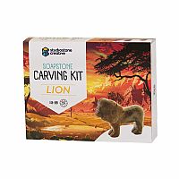 Lion Soapstone Carving Kit  